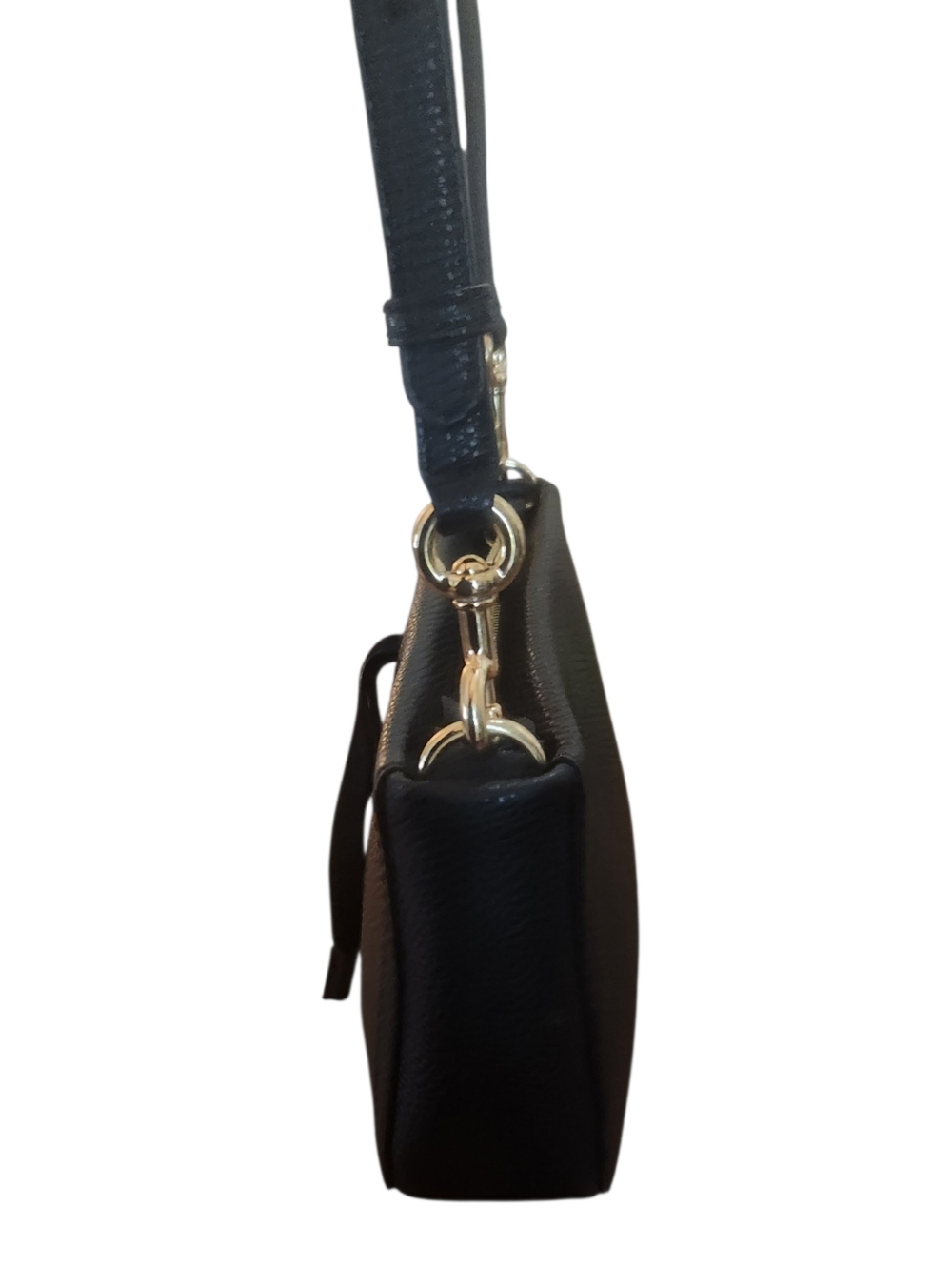 Marc Jacobs Black Leather Crossbody Bag with Tassel EUC - Picture 7 of 9
